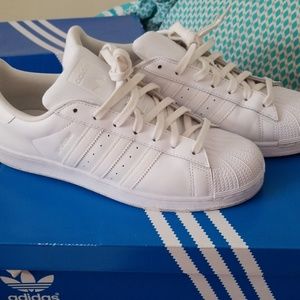 White superstar Adidas